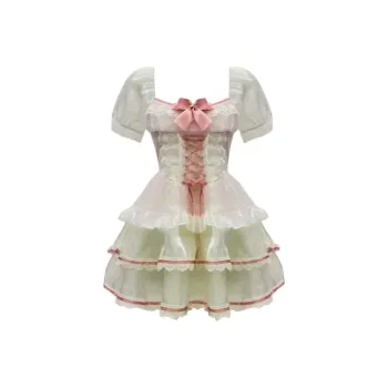 AINUOERMY Short Sleeved Dress Women's