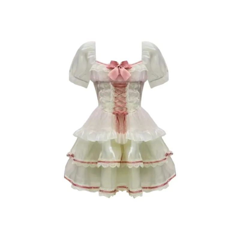 AINUOERMY Short Sleeved Dress Women's-0