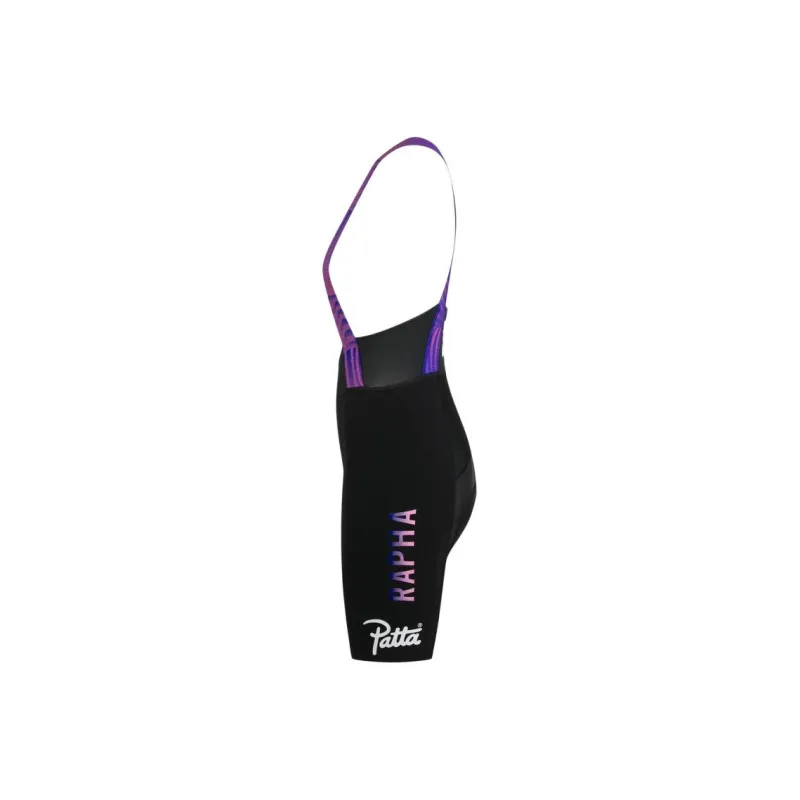 Rapha X Patta RAPHA Collaboration Cycling Pants Women's Flamingo Pink/Royal Blue/Black-3