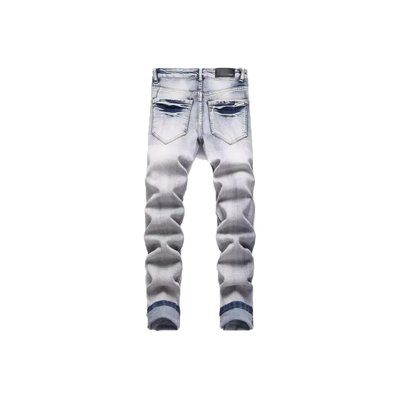 PAINT STAIN Jeans Unisex-17