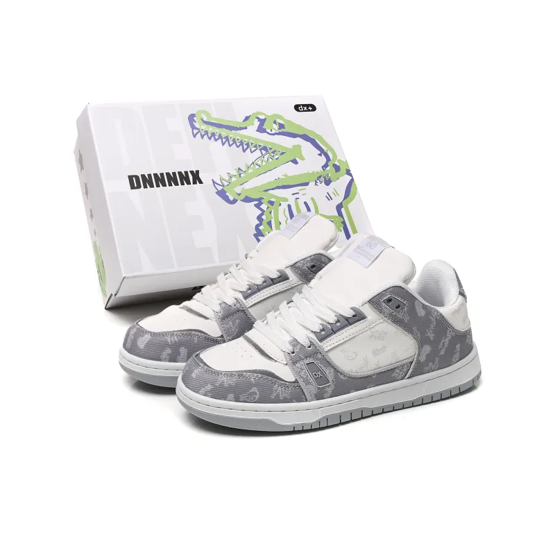 Dnnnn Cushioning, Breathable, Height Increasing Low Top Skateboard Shoes Unisex-8