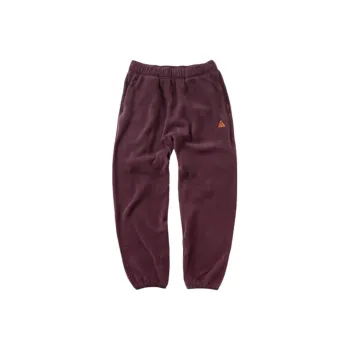 Nike Knitted Sweatpants Men's Burgundy