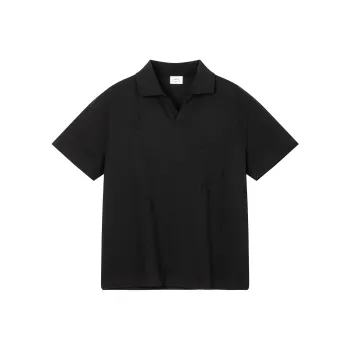 SANBAI STUDIO Polo Shirts Men Black