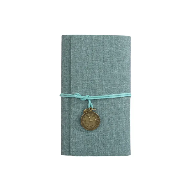 XIAOKOUTU A6 Loose Leaf Lace Up Creative Vintage Planners-0
