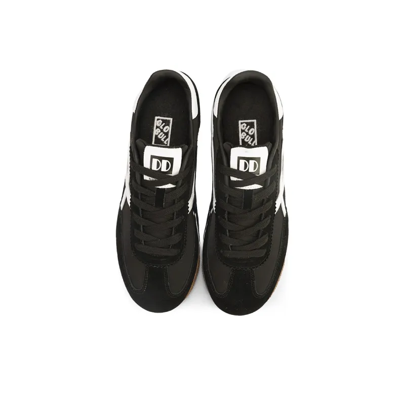 GLO BULL Slip Resistant, Breathable, Lightweight Low Top Casual Shoes Men's Black White-3