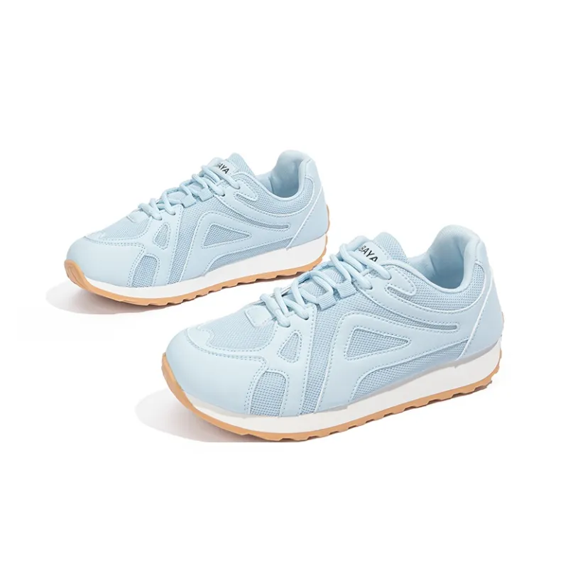 BABAYA KIDS Abrasion Resistant Breathable Lightweight Rebound Low Top Casual Shoes Women's-11
