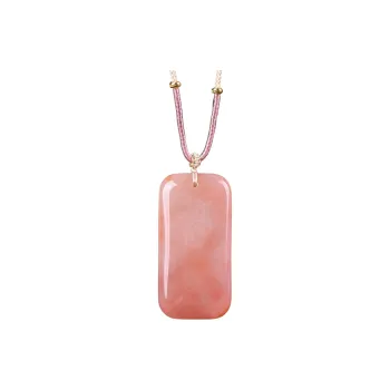Gifts Golden Silk Jade Necklaces Unisex