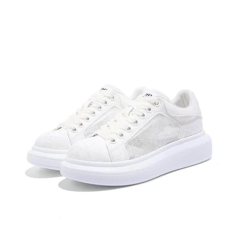 DAPHNE Non slip Lightweight Low Top Skateboard Shoes Women's-7