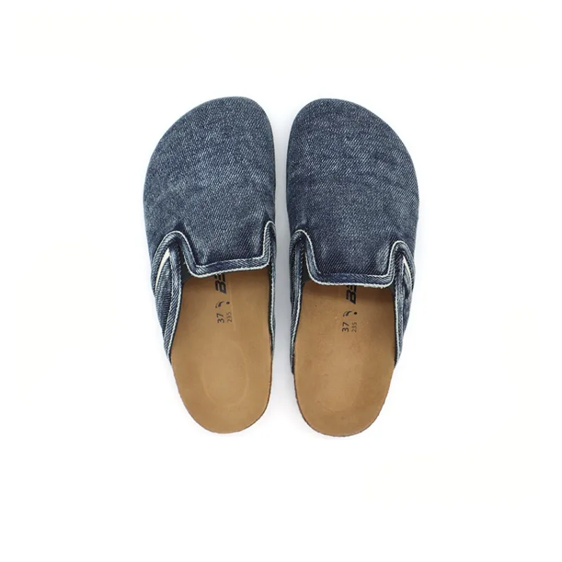 BEFFON Quiet Odor Resistant Abrasion Resistant Slip Resistant Quick Dry Antibacterial Closed Toe Slippers Unisex-3