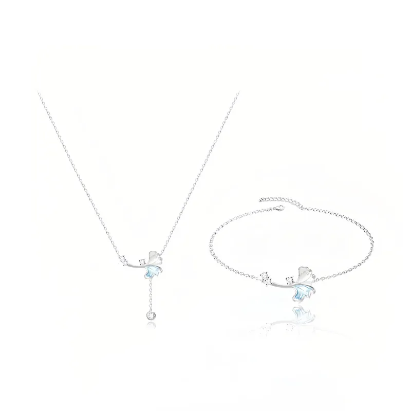 Kelanxi Copper Necklaces Women's-0