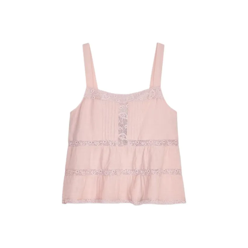 ZARA Camisoles Women's Pink-0