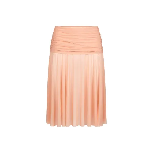 SKIMS SS25 MILKY SHEER MIDI SKIRT Casual Long Skirt Women's