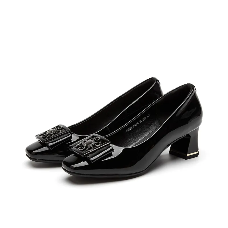 Rich Birds Chunky Heel High Heels Women's-2