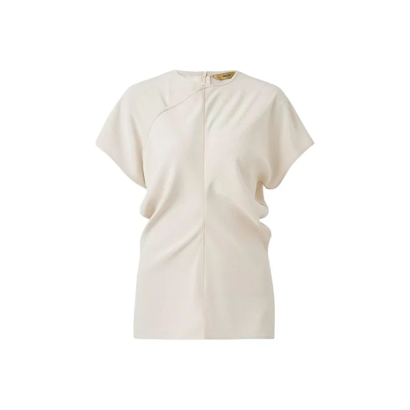 INSUN Shirts Women's Cream White-0