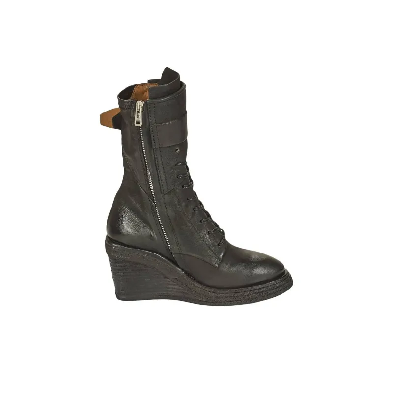 AirStep TALL Ankle Boots 8cm Women's Black-1
