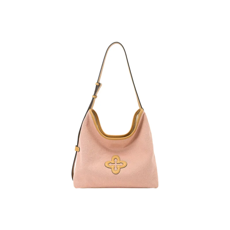 Why Canvas Shoulder Bag Medium Size Women's Multicolor-0