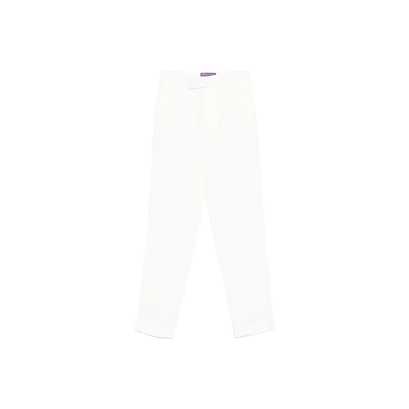Ralph Lauren Purple Label Casual Pants Men's White-0