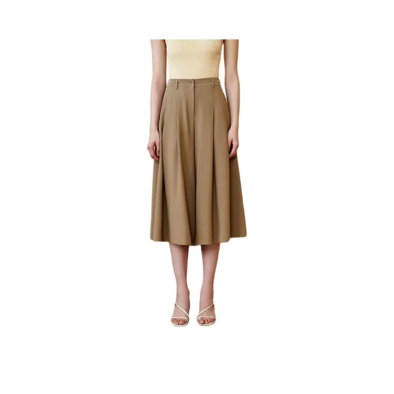 INSUN Casual Pants Women's Khaki-0