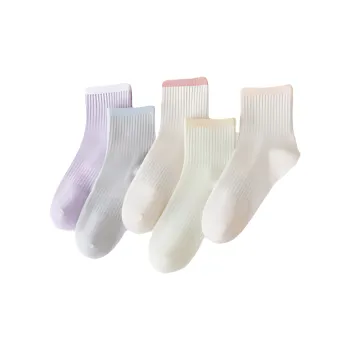 ALPLUME Mid Calf Socks Unisex 5 Pack