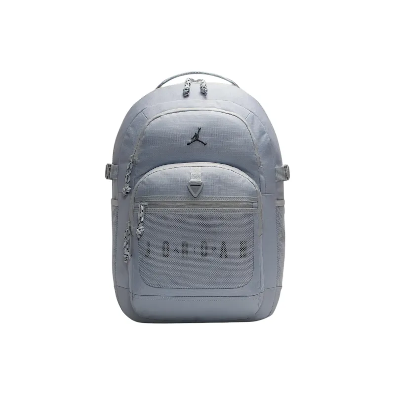 Jordan Polyester Backpack Regular Unisex Wolf Gray-0