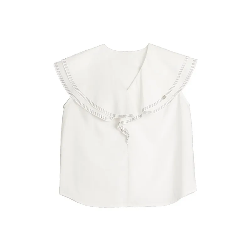 ELLE Shirts Women's White-0