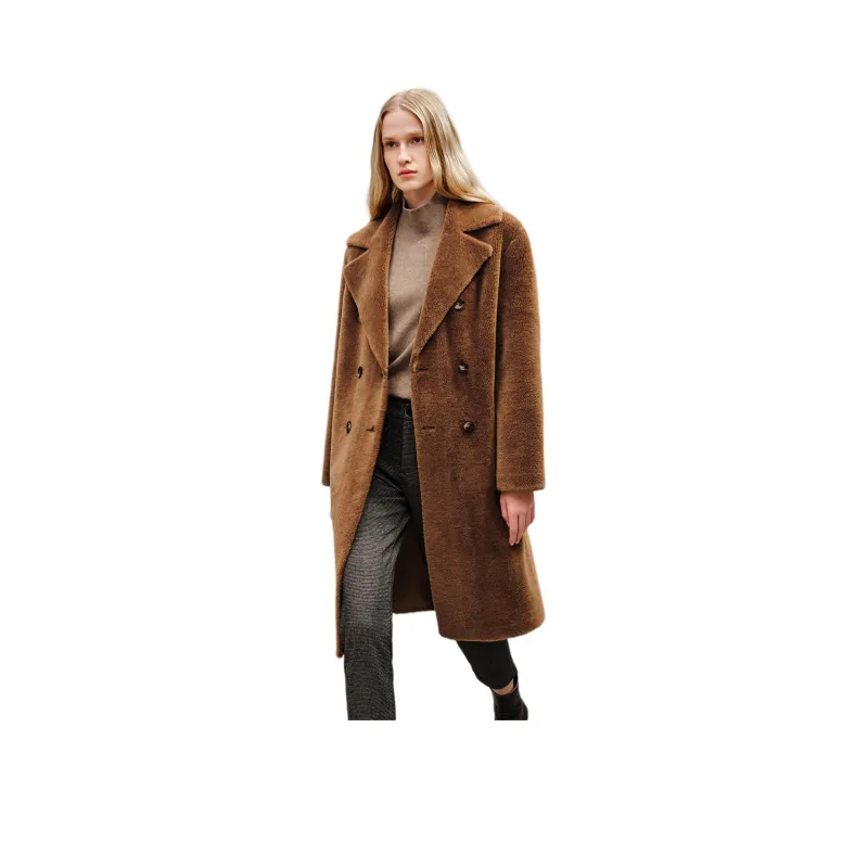 INSUN Coats Women's Caramel-1