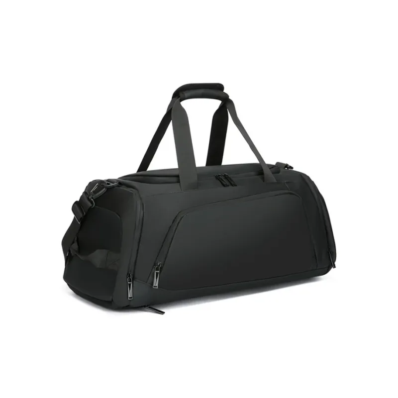 FREEHIKE Waterproof Fabric Travel Bag 30L Men's Black/Gray-1