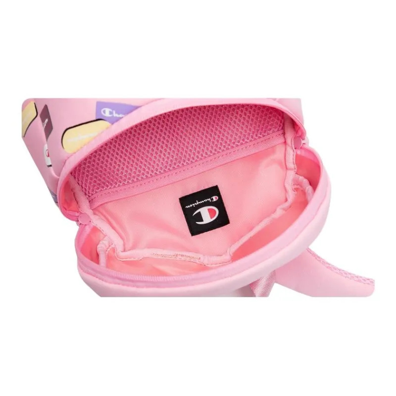 Champion Cute Logo Print Backpack Kids' Red/Pink-4