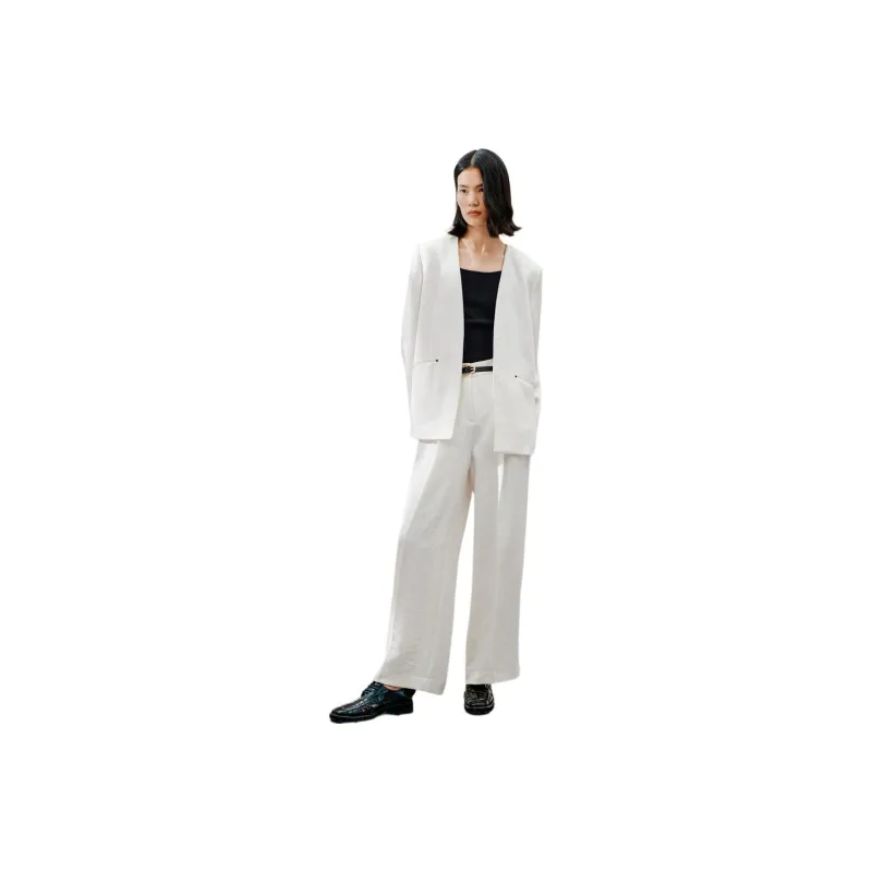INSUN Business Suits Women's White-1