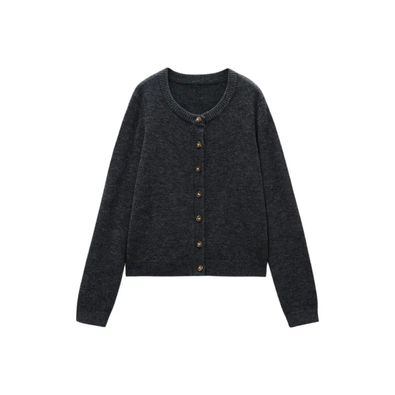 INSUN Knitwear Women's Dark Gray-0