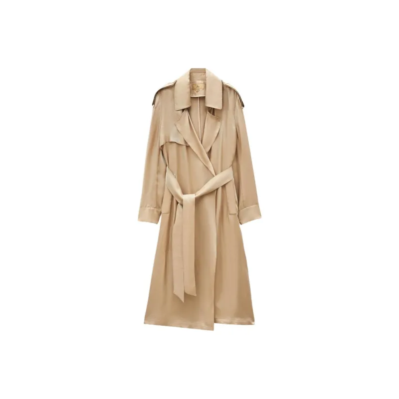 INSUN Jackets Women's Light Khaki-5