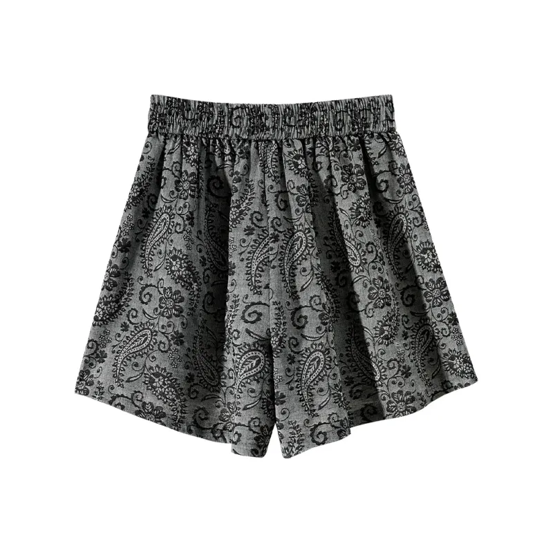 TOUCH Casual Shorts Women's Gray Heather-1
