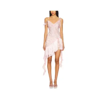 FOR LOVE & LEMONS Slip Dress Women's Pink