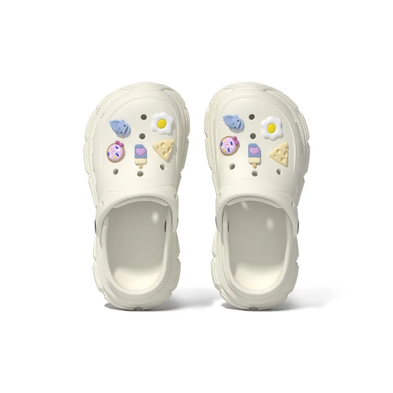 LATE TIME Women's Summer Eva Platform Height Increasing, Anti Collision Closed Toe Slippers-4
