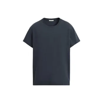 ZARA T Shirts Men Sea Blue