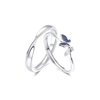 KUMET Sterling Silver Rings Unisex