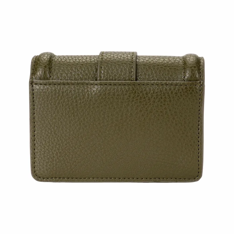 VERSACE JEANS COUTURE Polyurethane Crossbody Bag, Shoulder Bag Women's Olive Green-2