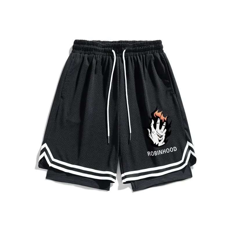 ROBINHOOD Casual Shorts Unisex-5