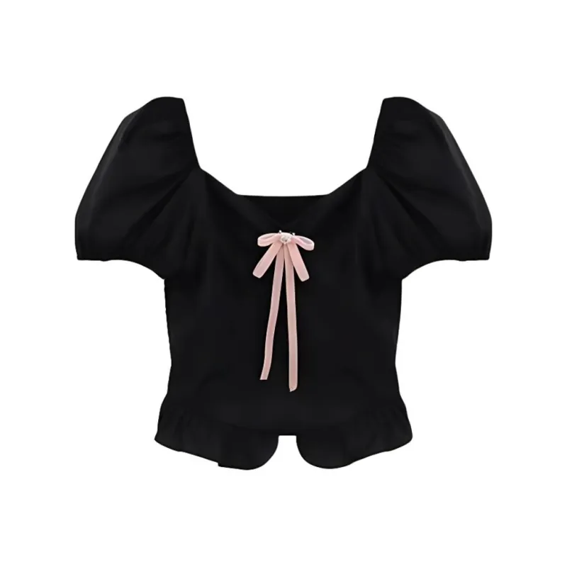 ABCMININ Shirts Women's Black-0