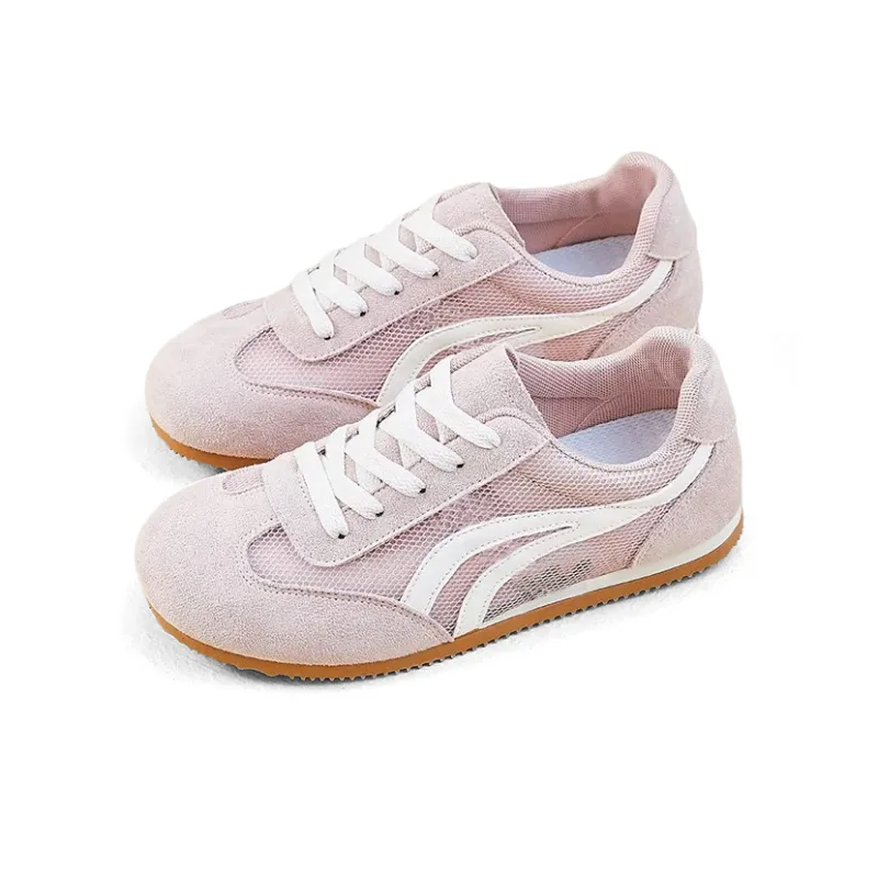 WJA Cushioning Abrasion Resistant Lightweight Slip Resistant Low Top Skateboard Shoes Women's-5
