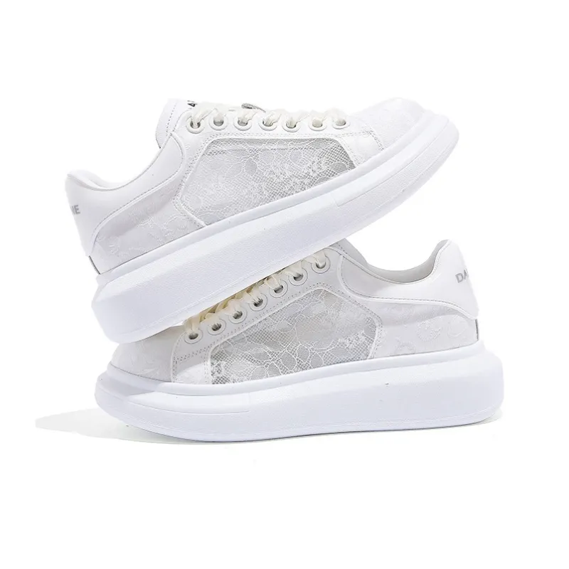 DAPHNE Non slip Lightweight Low Top Skateboard Shoes Women's-6