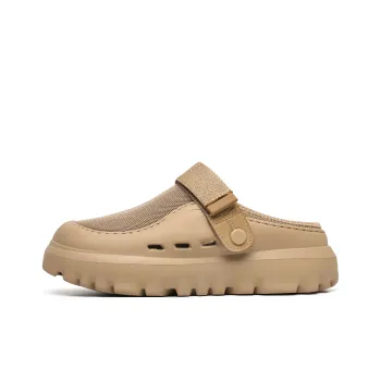 Hong Kong Meng Quiet Abrasion Resistant Slip Resistant Closed Toe Slippers Unisex Dark Sand