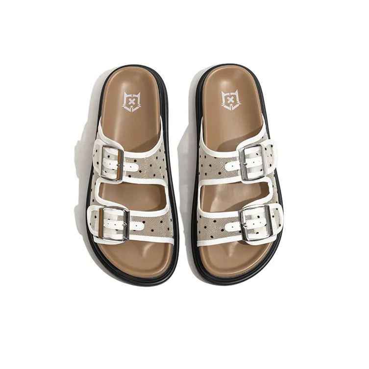 Old Meow Slide Slippers Women's-2