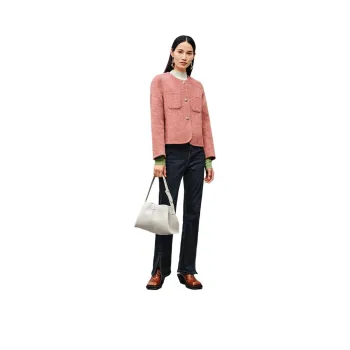 INSUN Cropped Coats Women's