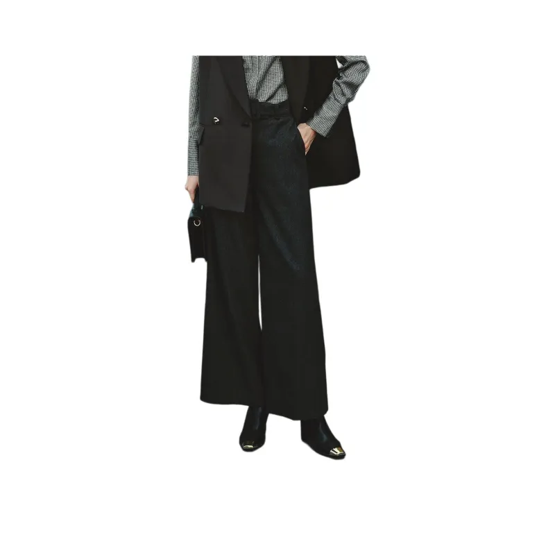 INSUN Casual Pants Women's Dark Gray-0