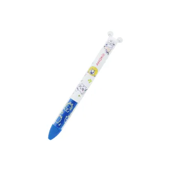 Chiikawa White Handle Dark Blue Grip Ballpoint Pens