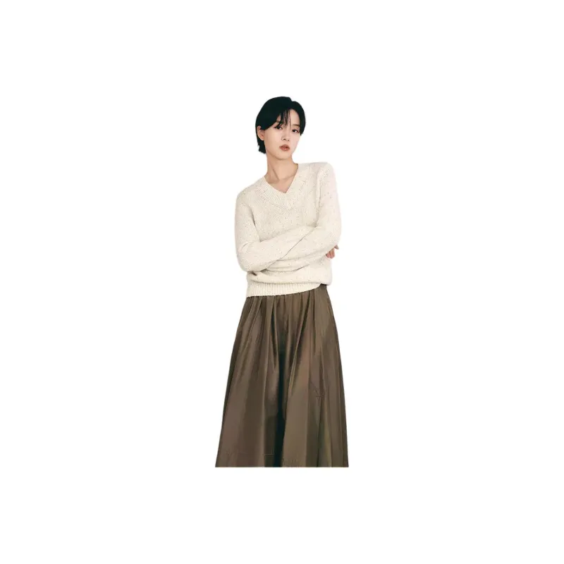 INSUN Casual Long Skirt Women's-1