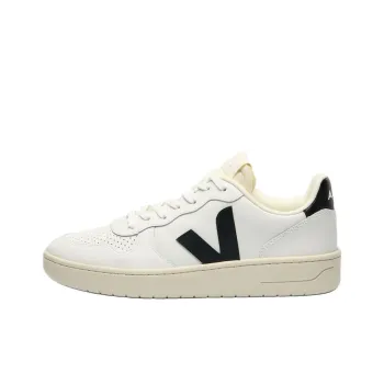 VEJA V 10 Low Top Skateboard Shoes Unisex White