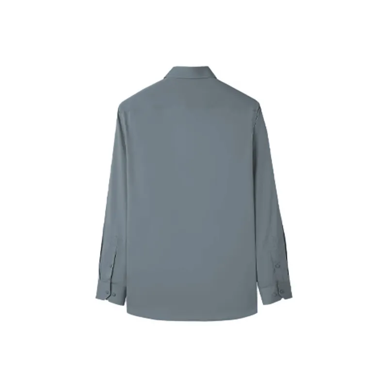 WALLPAINTER Shirts Men Gray Blue-1