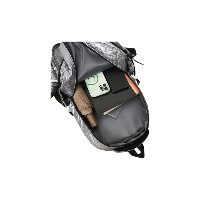H YXIANG Pearlescent Release Film Embossed Backpack Regular Unisex Multicolor-3